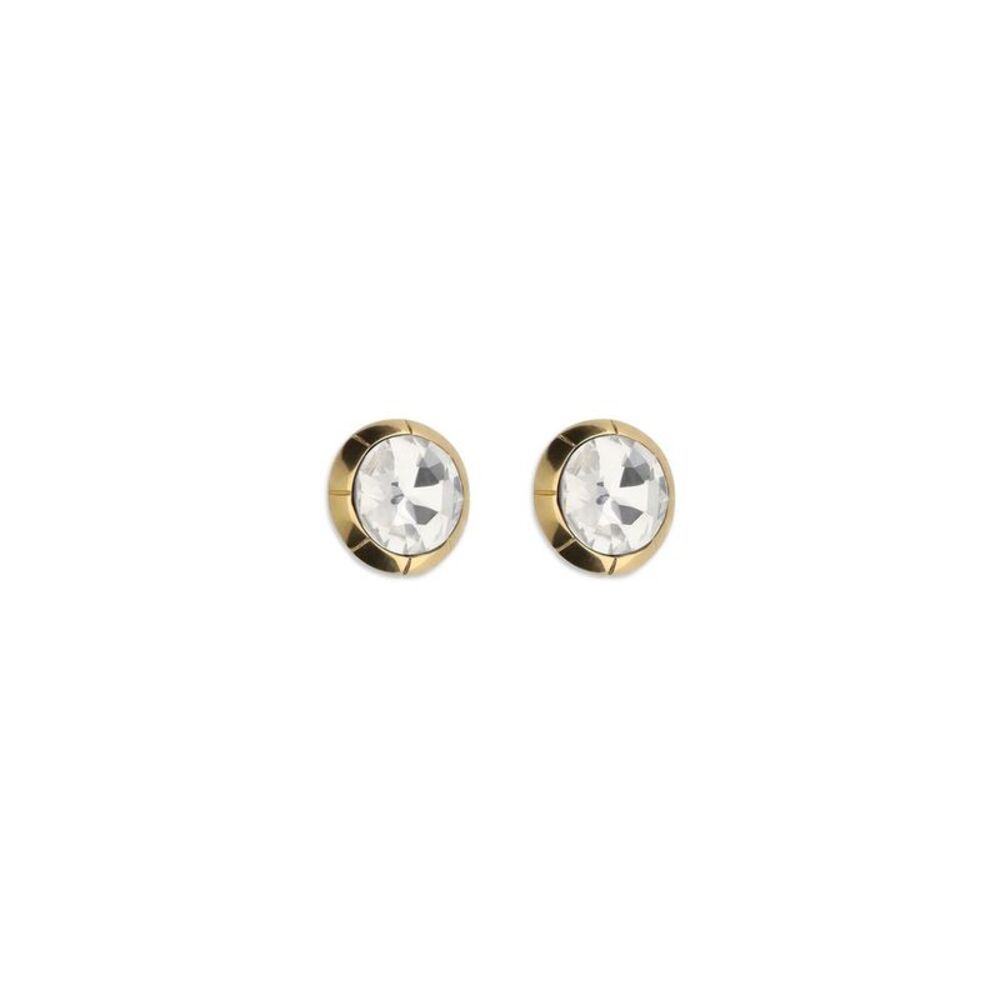 Alessandra Rich Gold Glass Women's Earrings
